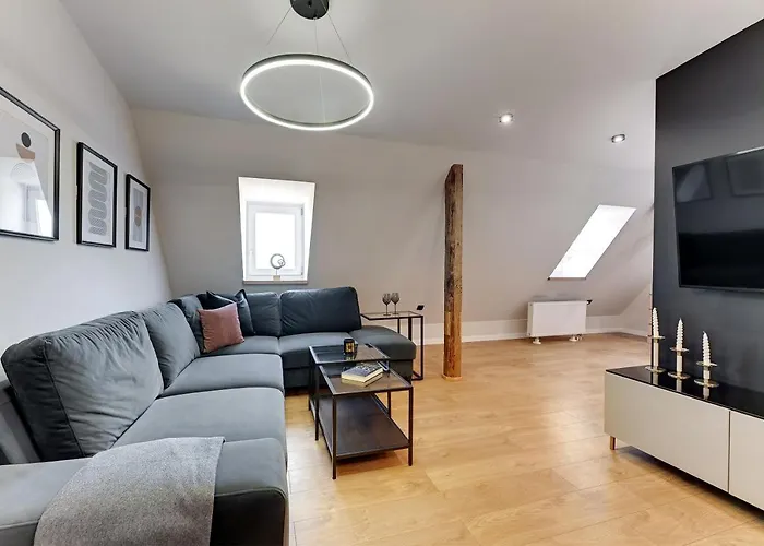 Grunwaldzka Attic By Downtown Apartments